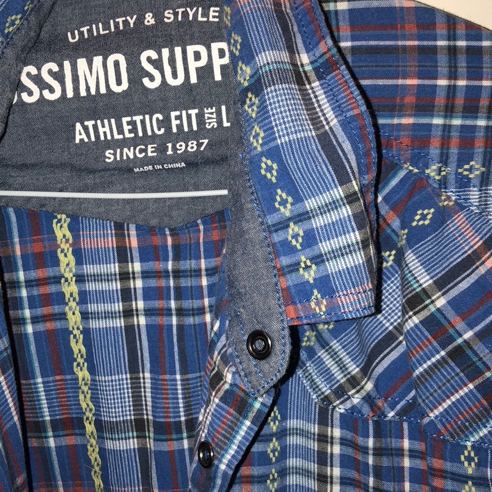 Blue stripe button down MERONA shirt